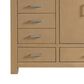 37B Alanya 60" Single Bathroom Vanity in Warm Oak with White Composite Stone Top, , large
