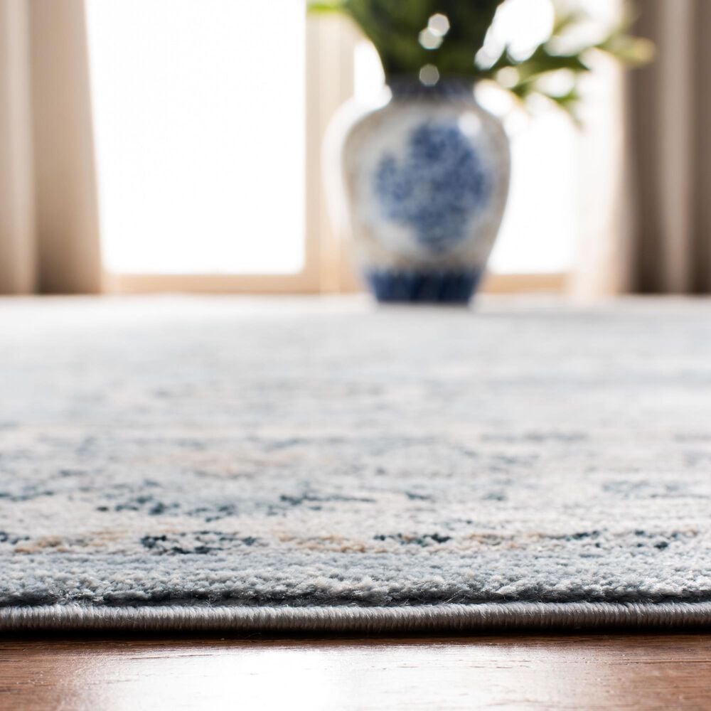 Safavieh Isabella ISA940M 9&#39; x 12&#39; Light Blue and Cream Area Rug, , large