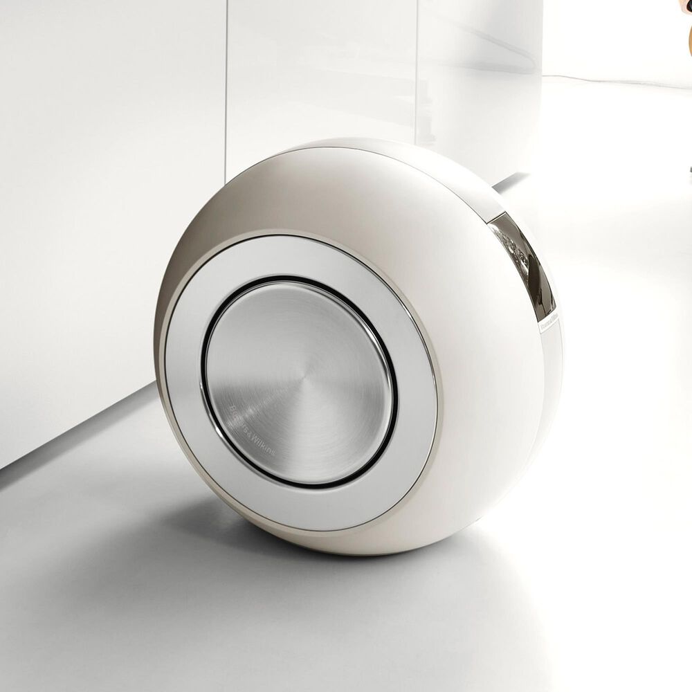 Bowers &amp; Wilkins Dual 8&quot; 400W Active Subwoofer in Matte White, , large
