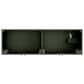 37B Lucerne 60" Double Bathroom Vanity in Deep Olive Green with Marble Top and Backsplash, , large