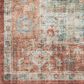 Loloi II Heidi  6" x 9" Terracotta and Aqua Area Rug, , large