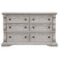 Millenium Bruchandi 6-Drawer Dresser in Antiqued White, , large