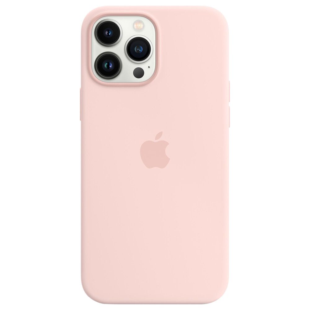 Apple Silicone Case with MagSafe for Apple iPhone 13 Pro Max in Chalk Pink, , large