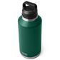 YETI Rambler 64 Oz Water Bottle with Chug Cap in Black Forest Green, , large
