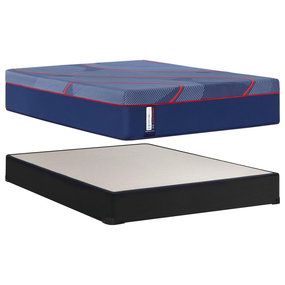 Sealy High Point Soft Hybrid California Split King Mattress with High Profile Box Spring, , large
