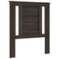 Lemoore Essential Twin Panel Headboard with Side in Grey Walnut, , large