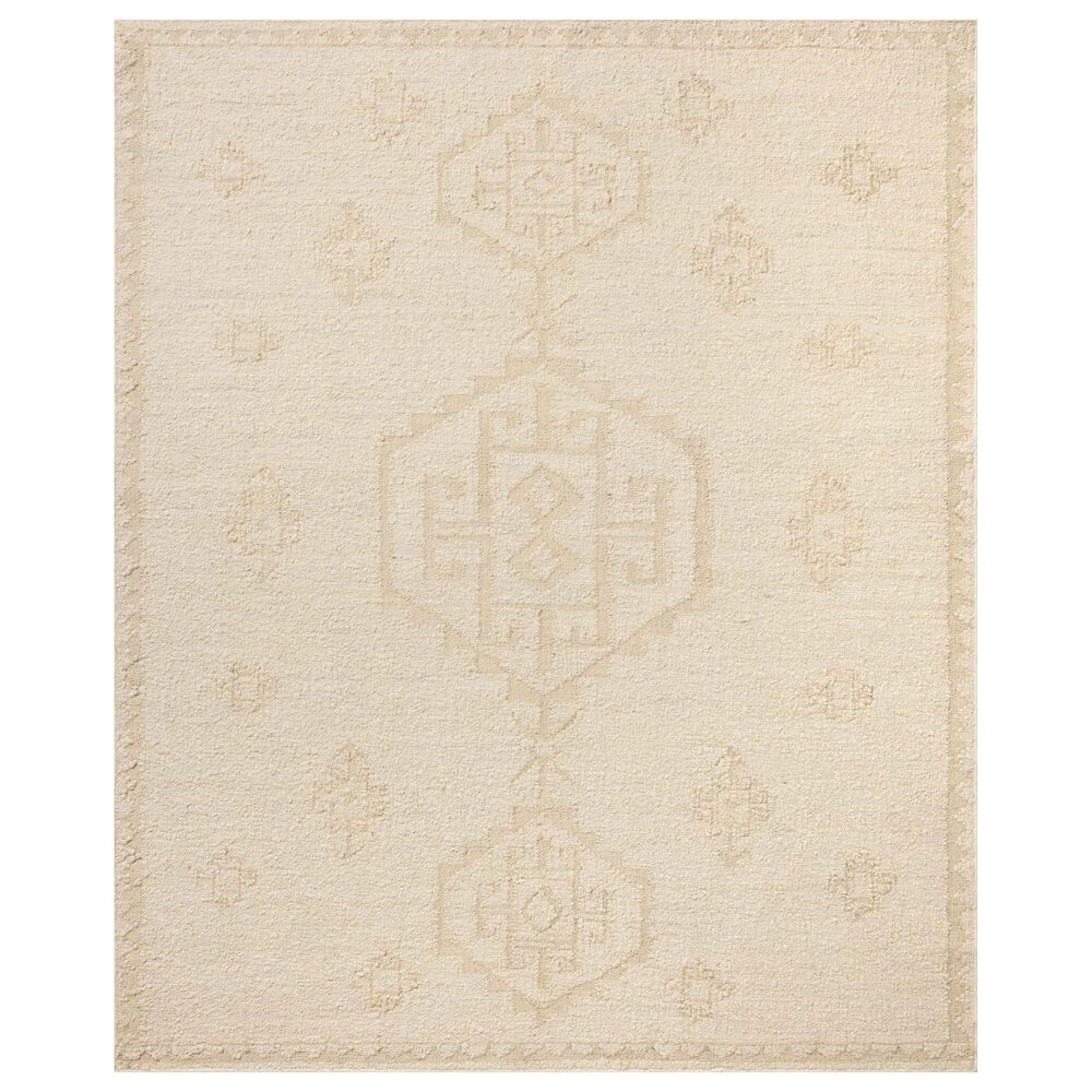 Loloi Alara ALR-02 Ivory and Natural 7"9" x 9"9" Area Rug, , large