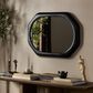 Four Hands Brystol Wall Mirror in Black Antique, , large