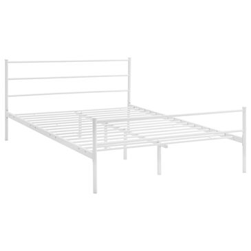 Modway Alina Queen Platform Bed Frame in White, , large