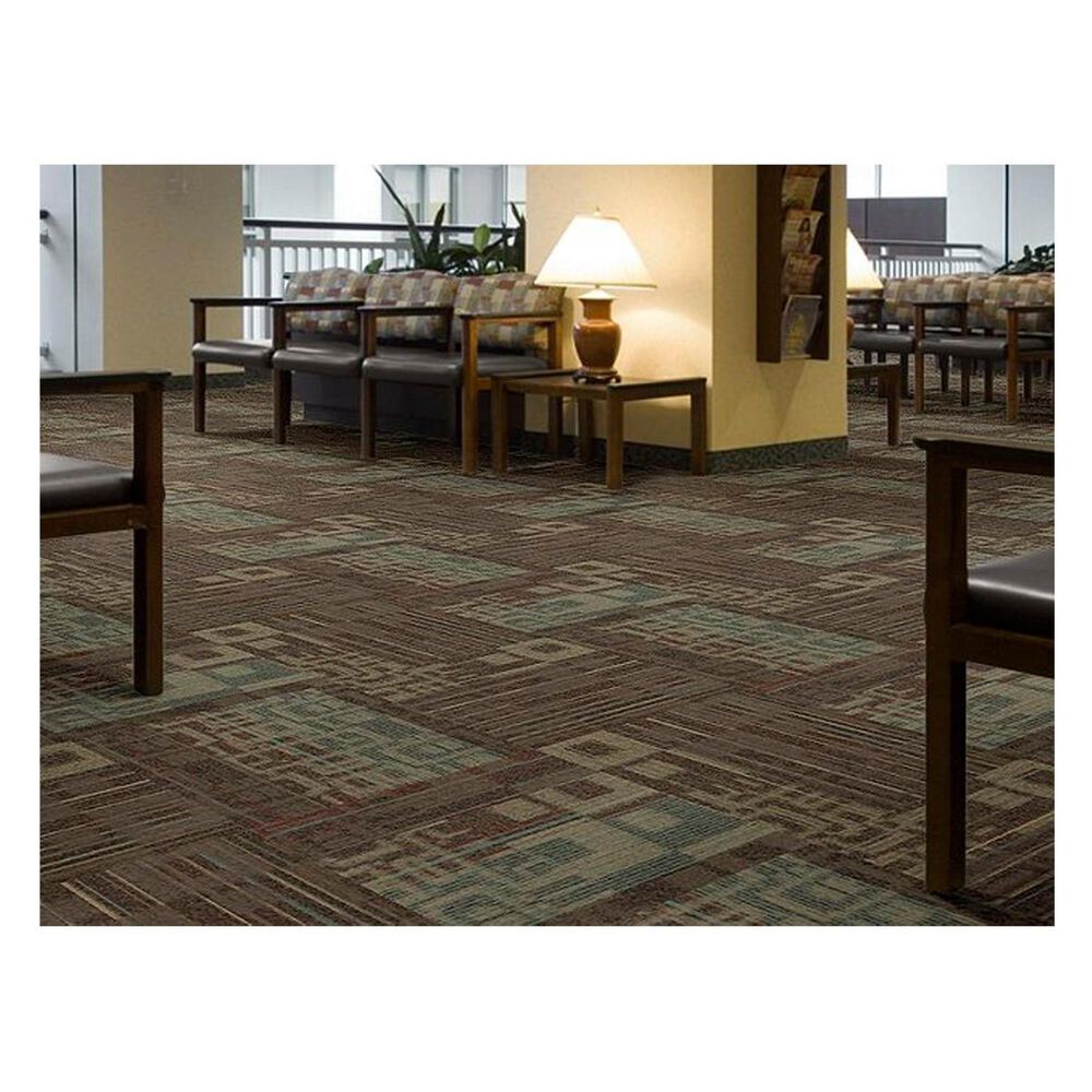 Shaw Ad-Lib 24&quot; x 24&quot; Carpet Tile in Stump Speech, , large