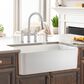 Blanco Cerana 33" Apron Single Bowl Farmhouse Sink in White, , large