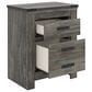 Ashley Frandern 5-Piece Full Storage Bedroom Set in Rustic Warm Gray, , large