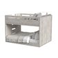 Eastern Shore Carlson Full over Full Bunk Bed in Washed Linen, , large