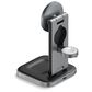 Satechi 3-in-1 Foldable Qi2 Wireless Charging Stand in Space Gray, , large
