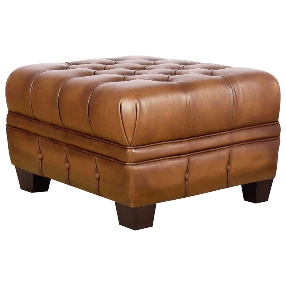 Hydeline York Stationary Chair and Ottoman Set in Cienna Saddle, , large