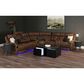 Mayberry Hill Halo Round Side Tabl in Black, , large