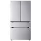 LG 25.5 Cu. Ft. 4-Door French Door Refrigerator in Stainless Steel, , large