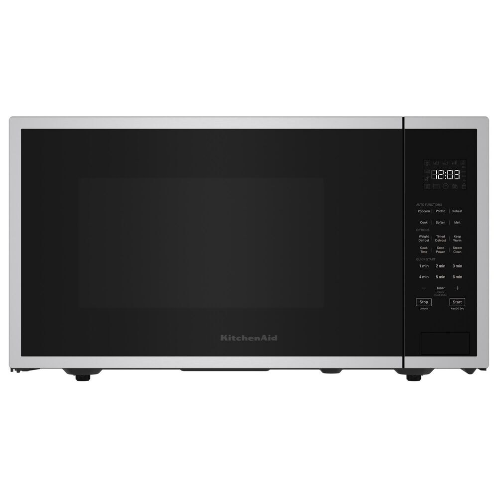 KitchenAid 2.2 Cu. Ft. Countertop Microwave Oven in PrintShield Stainless Steel, , large