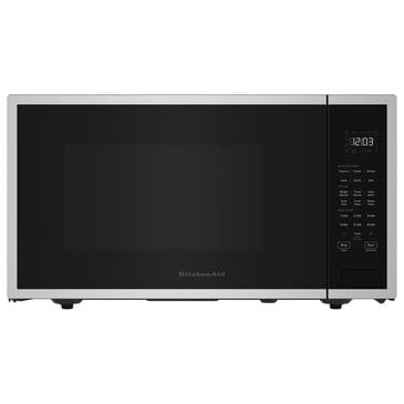 KitchenAid 2.2 Cu. Ft. Countertop Microwave Oven in PrintShield Stainless Steel, , large