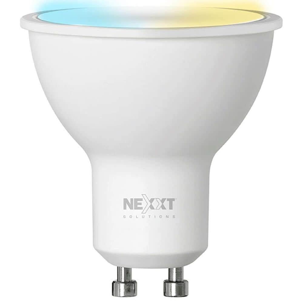 Nexxt MR16/GU10 Smart Tunable Wifi Bulb in White, , large
