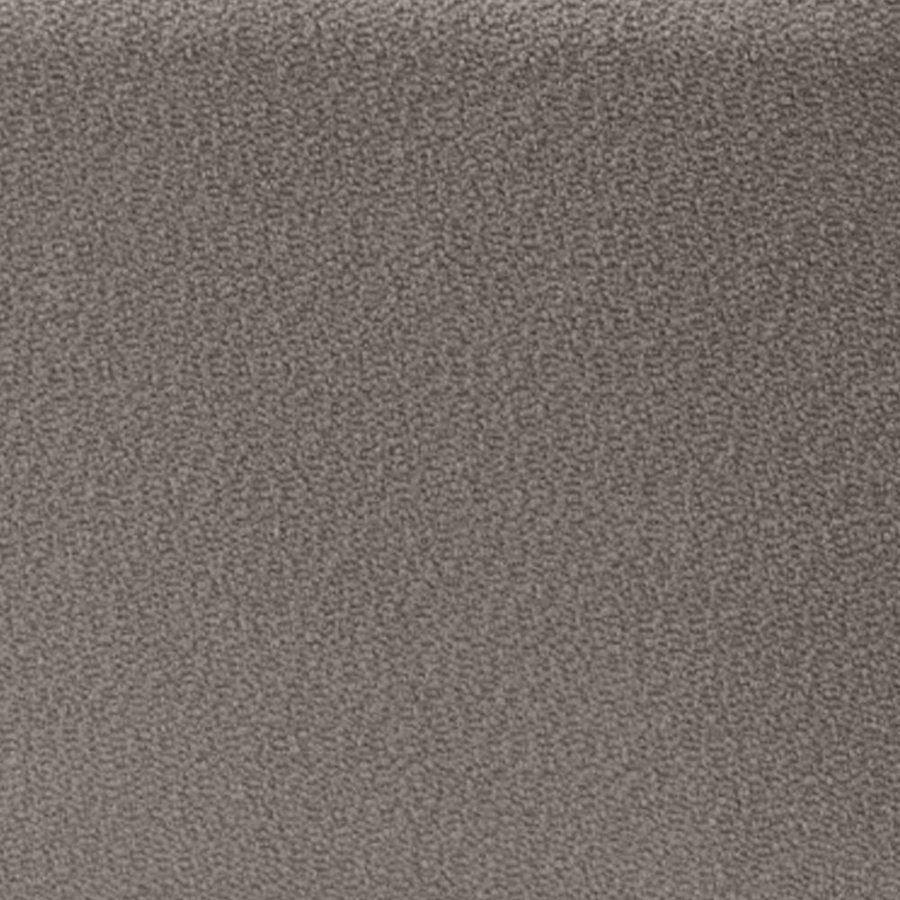 Jaxx Fairlie Boucle Fabric Ottoman in Dark Grey, , large