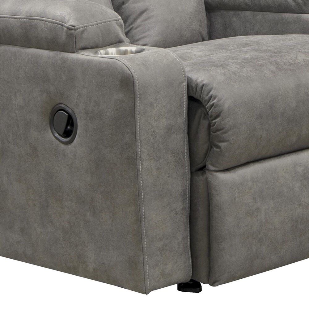 Catnapper Kyle Rocker Recliner in Smoke, , large