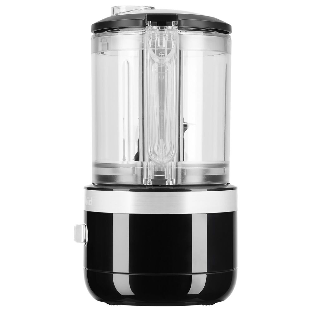 KitchenAid Cordless 5 Cup Food Chopper in Onyx Black, , large