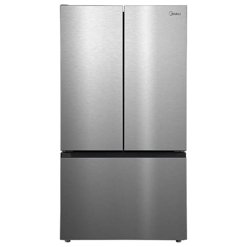 Midea 32 Cu. Ft. French Door Refrigerator with AutoFill Water Pitcher in Stainless Steel, , large