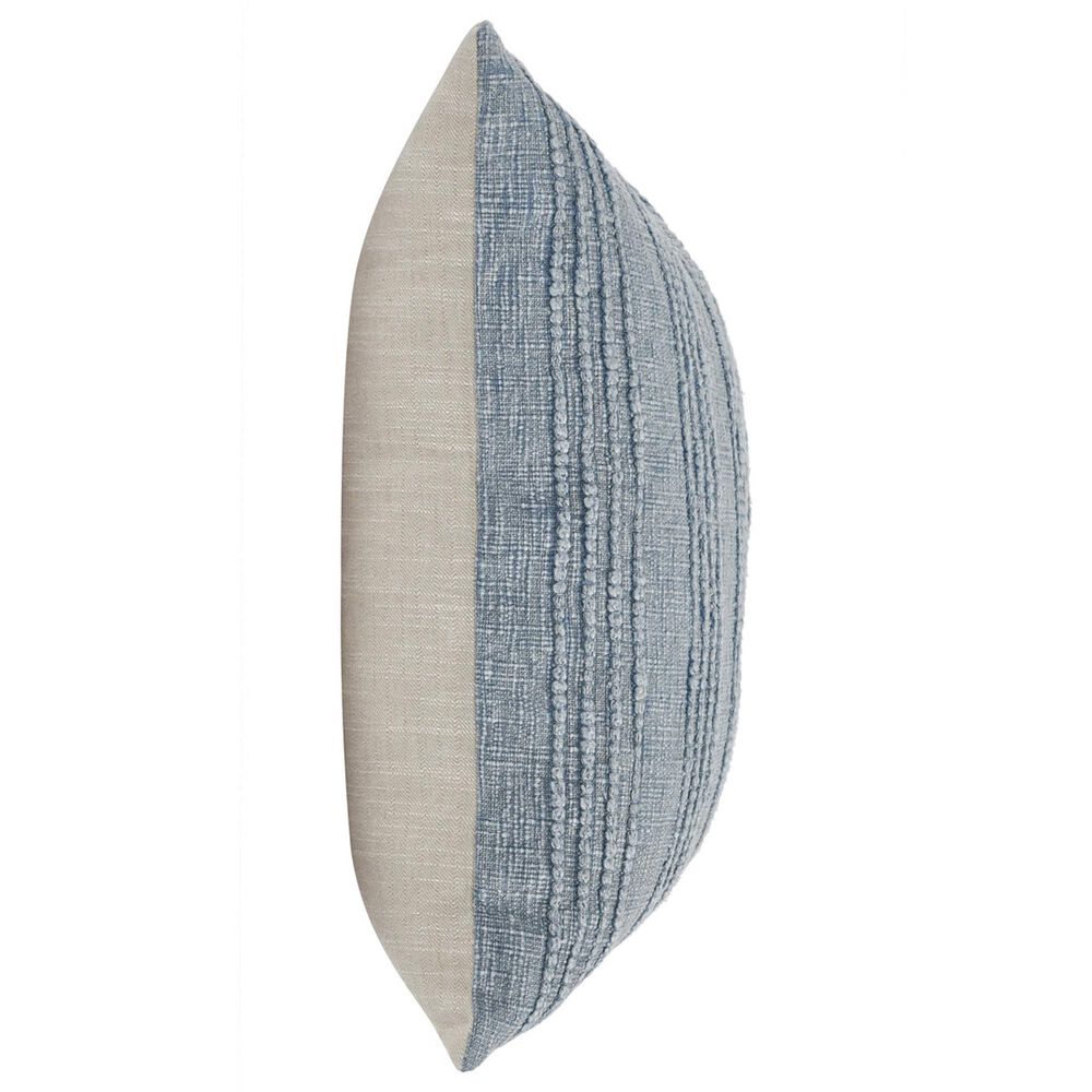 Classic Home SLD Gratitude 22" x 22" Throw Pillow in Sea Fog Blue, , large