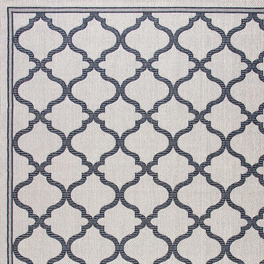 Safavieh Martha Stewart Cyprus MSRO336G 4&#39;5&quot; x 6&#39;5&quot; Silver and Grey Area Rug, , large