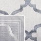 Safavieh Martha Stewart Cyprus 9" x 12" Silver and Grey Area Rug, , large