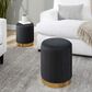 Lumisource Marla 2-Piece Nesting Ottoman Set in Black, , large