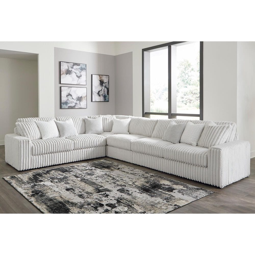 Ashley 4-Piece Sectional in Alloy, , large
