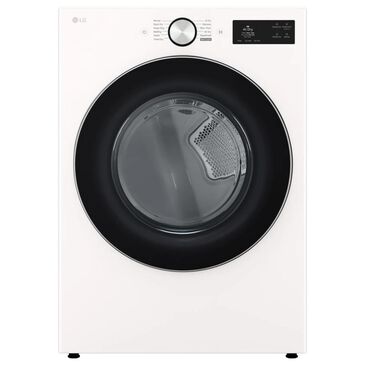 LG 7.4 Cu. Ft. Smart Front Load Gas Dryer with TurboSteam in Alphine White, , large