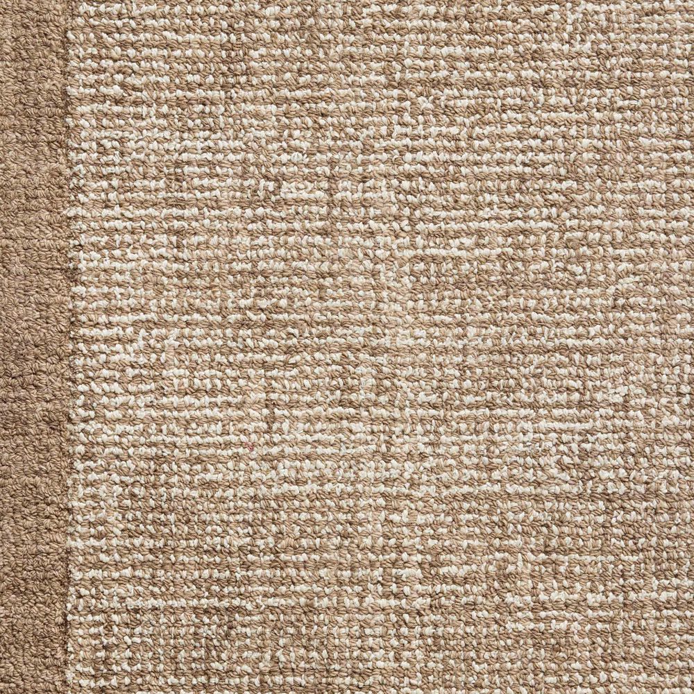 Magnolia Home Henley Ivory and Brown 2&#39;3&quot; x 3&#39;9&quot; Area Rug, , large
