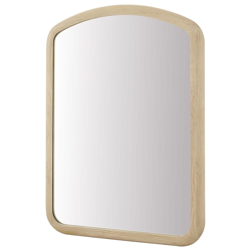 James Martin Gracyn 28" Rectangular Arched Mirror in Coastal Driftwood, , large