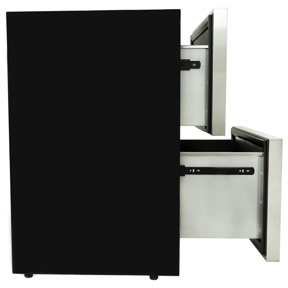 Blaze 5.1 Cu. Ft. Outdoor Double Drawer Refrigerator in Stainless Steel, , large