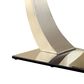 Furniture of America Russell Dining Table in Silver and Black - Table Only, , large
