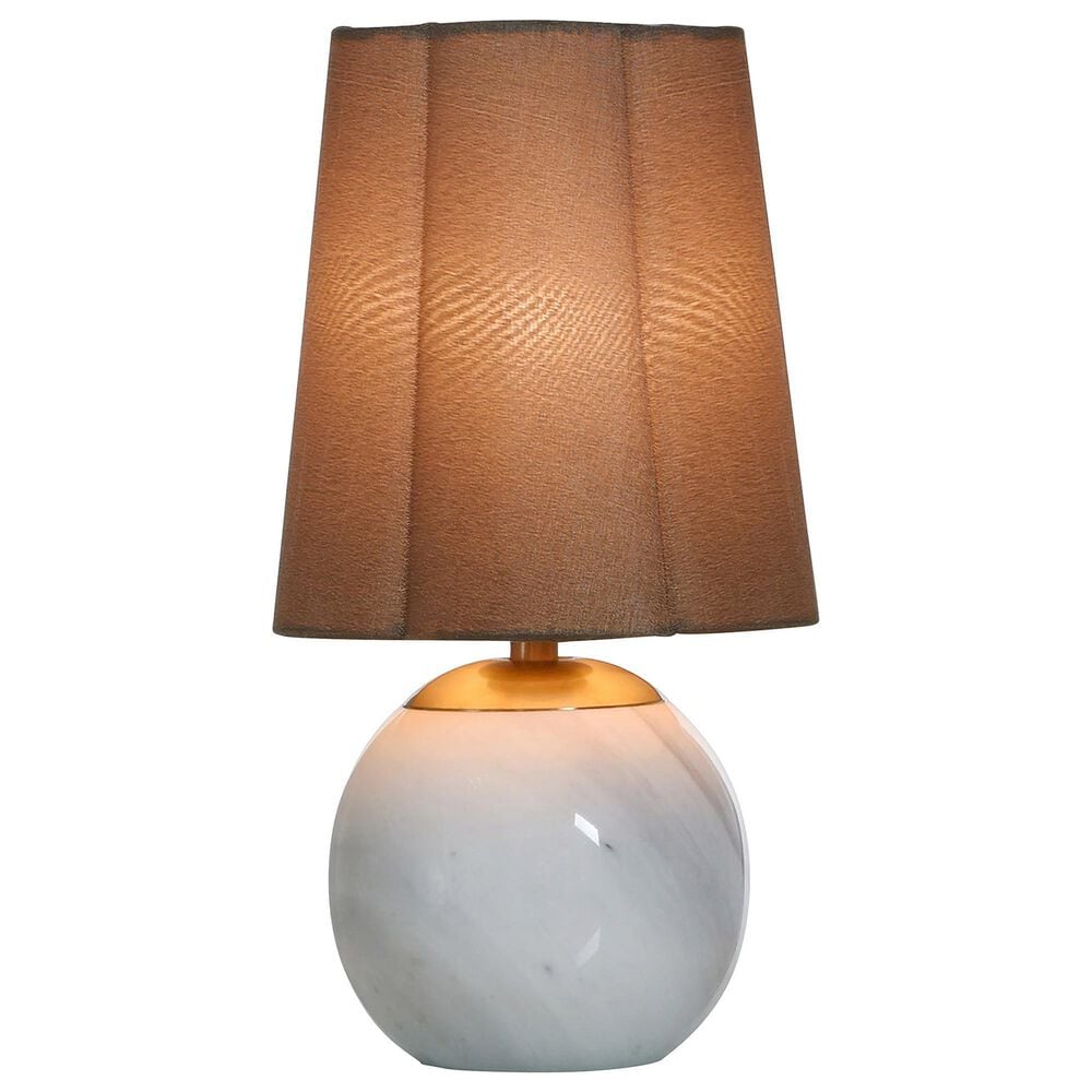 Flair Industries Rosalind Accent Lamp in Brass, , large