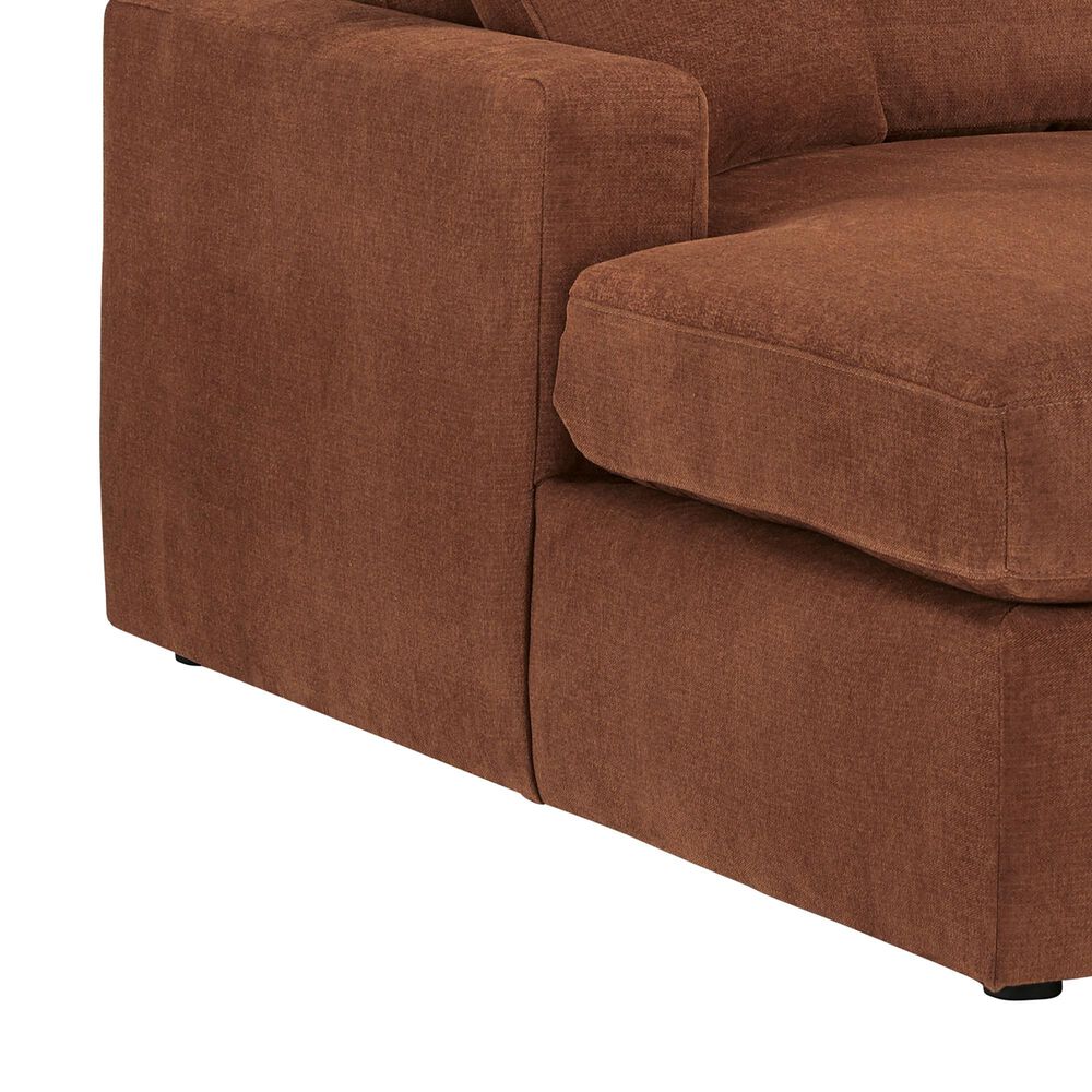 Ashley Modmax 4-Piece Sectional with Double Chaise in Spice, , large