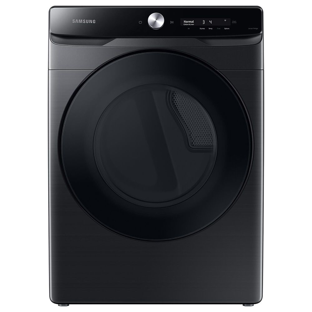 Samsung 7.5 Cu. Ft. Electric Dryer with Super Speed Dry in Brushed Black, , large