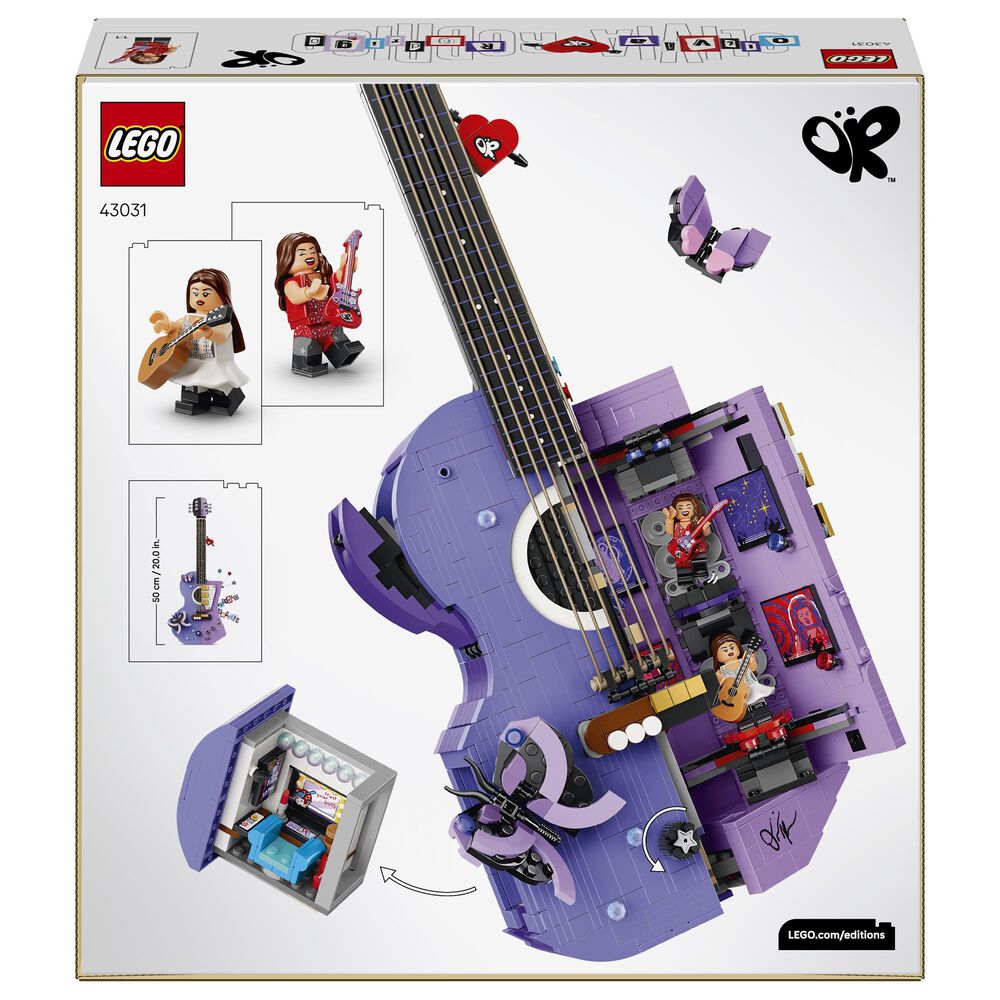 LEGO Editions Olivia Rodrigo's Dual Guitar Building Set, , large