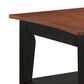 Crystal City Joplin Lift Top Cocktail Table with Casters in Walnut and Ebony, , large