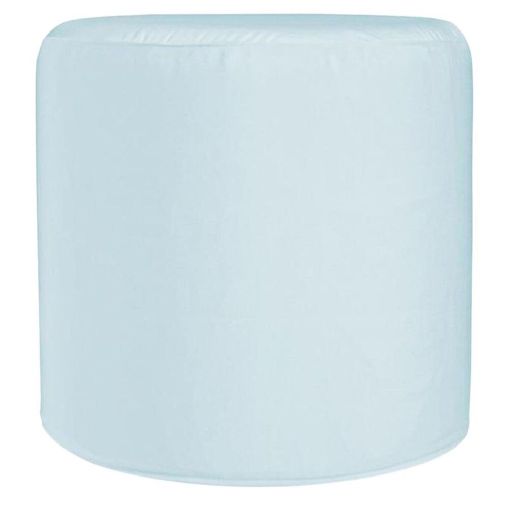 Howard Elliott Seascape Breeze No Tip Cylinder Ottoman, , large