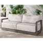 Safavieh Donaldo Outdoor Sofa in Dark Grey, , large
