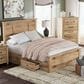 Ashley Makidern Queen Storage Bed with Four Drawers in Tan, , large