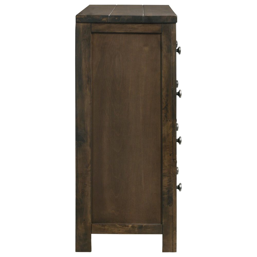 New Heritage Design Blue Ridge 3-Piece Bedroom Set in Rustic Gray, , large