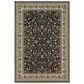 Oriental Weavers Kashan 108B 7"10" x 10"10" Black Area Rug, , large