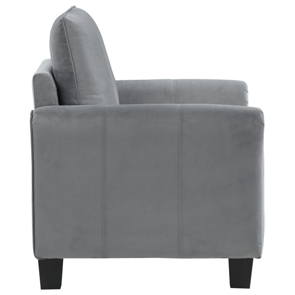 Coaster Davis Accent Arm Chair in Grey, , large