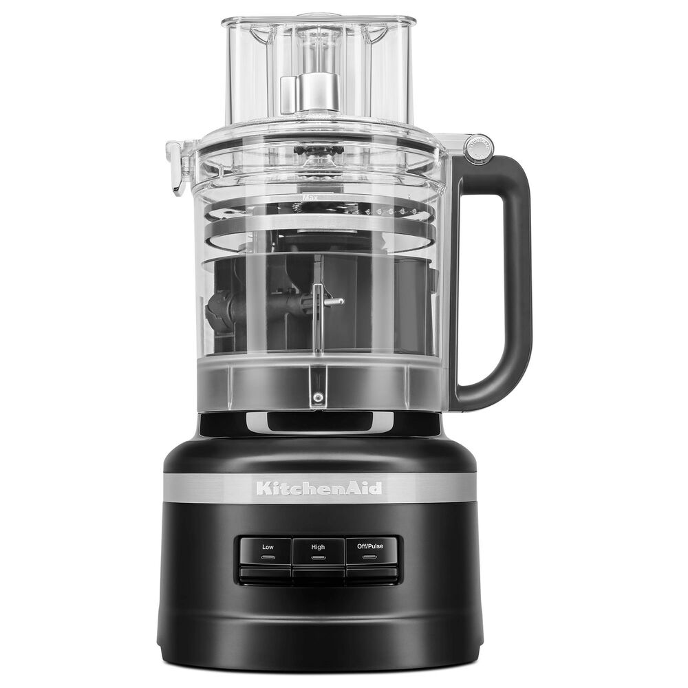 KitchenAid 13-Cup Food Processor in Black Matte, , large